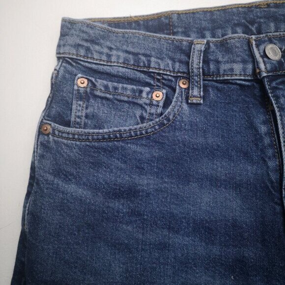 Levis 512 Mens Size 31 Waist Narrow Leg Medium Wash Blue Jeans - Picture 4 of 13